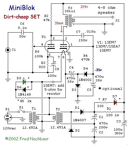 MiniBlok schematic