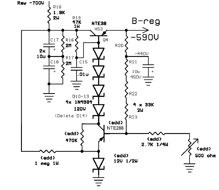 Improved -590V Regulation